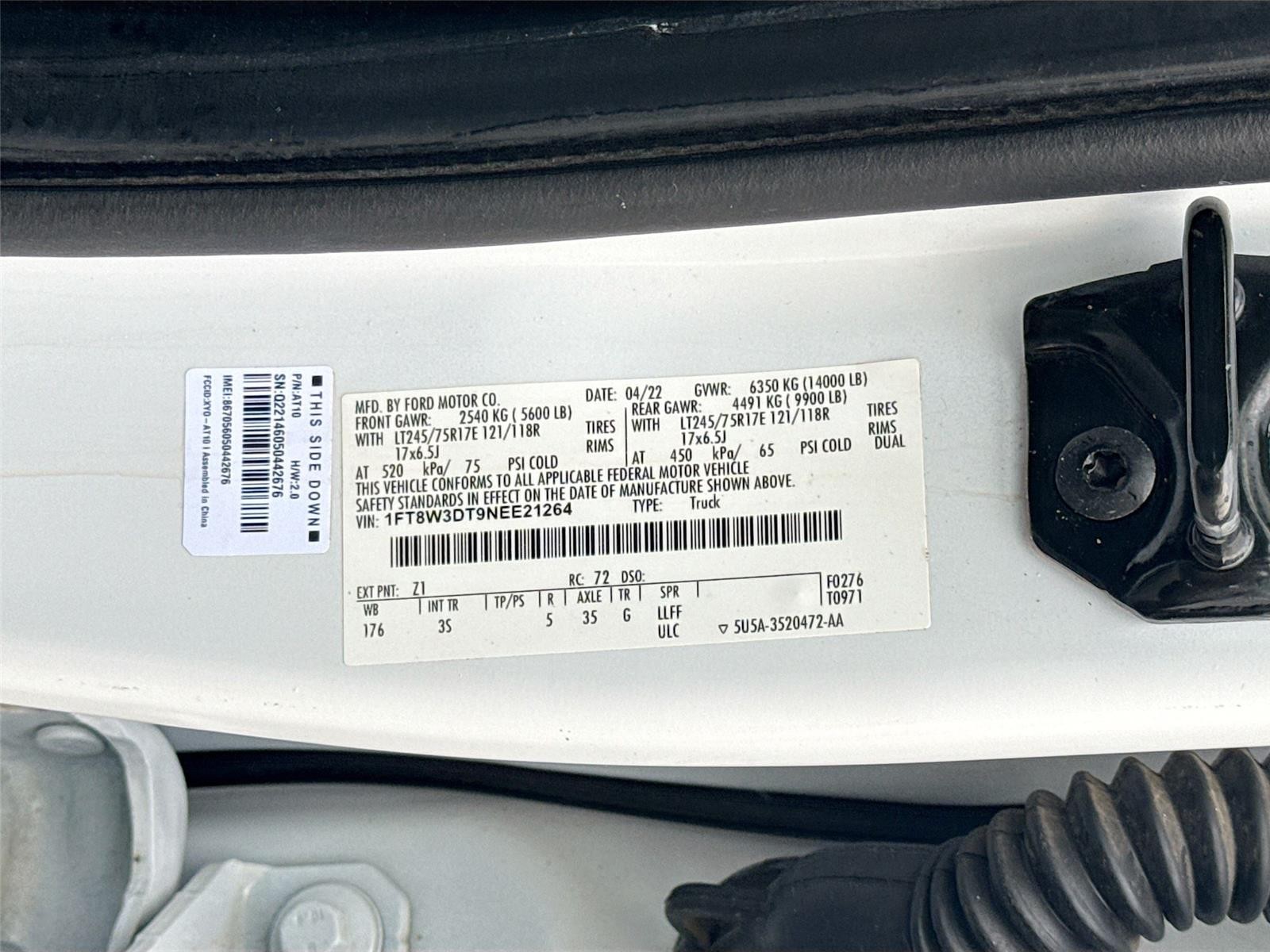 2022 Ford Super Duty F-350 DRW XLT thumbnail 30