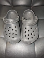 Crocs Classic Clog K Unisex Kids Clogs - US 12, Black