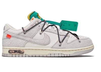 Size 8.5 Nike Dunk Low Off-White Lot 20