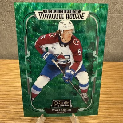 2025-26 O Pee Chee Platinum Emerald Surge 02/10 Wyatt Aamodt Colorado Avalanche