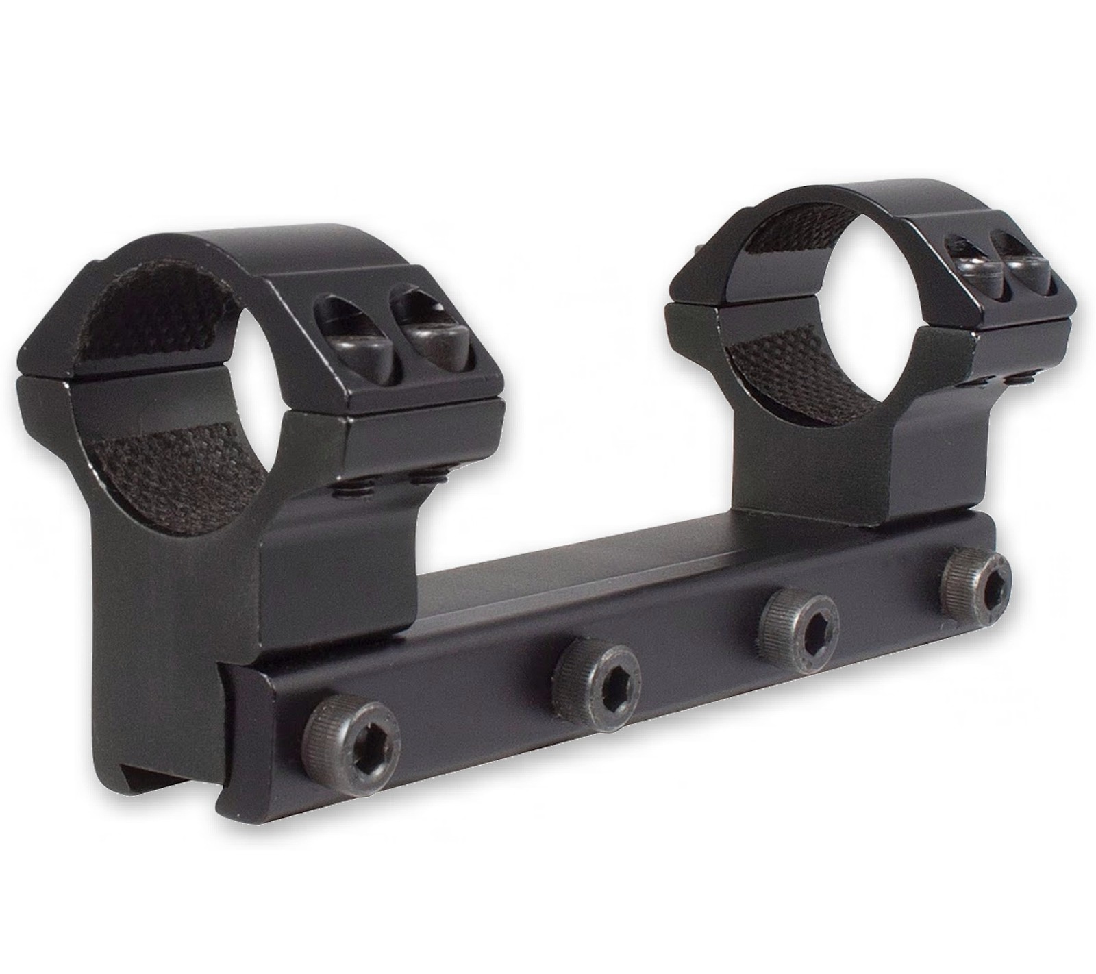 Hawke 1" 1-Piece Match Mount (3/8" 9-11mm Rail) High Black Scope Rings #22105
