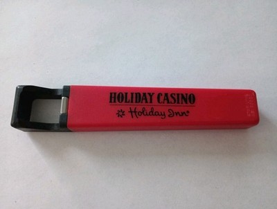 HOLIDAY INN CASINO LAS VEGAS, NEVADA BOTTLE OPENER GREAT FOR VINTAGE COLLECTION!