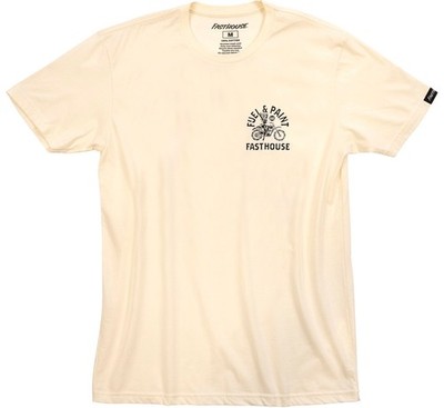 Fasthouse Macabre Mens Short Sleeve T-Shirt Natural