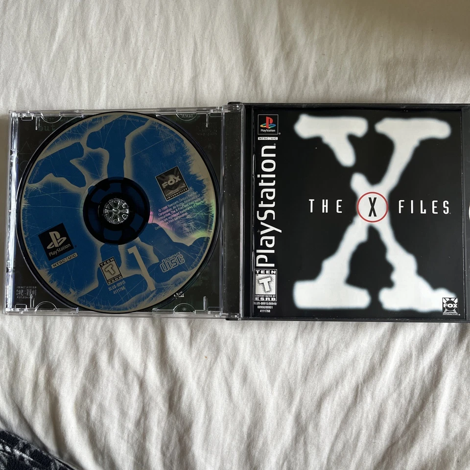 The X-Files (PS1, 1999) *CIB w/ Reg Card* NEAR MINT* Black Label* FREE SHIPPING! - Image 3 of 4