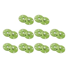 10 Sets Sewing Snap Buttons, Press Buttons Snap Fasteners 18mm, Green