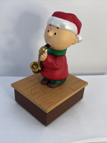 2011 Hallmark Peanuts Charlie Brown Wireless Musical Band Figure - Music No Move - Picture 6 of 12