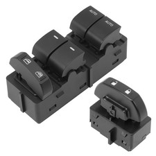 2 Pcs Power Door Lock Switch for F-150 2009-2014, Window Master Control Switch