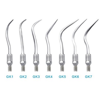 5 Pcs Dental Fit KAVO SONICFLEX Ultrasonic Scaler Perio Scaling Tips GK1-GK7
