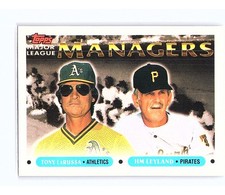 1993 Topps Managers Tony LaRussa / Jim Leyland #511