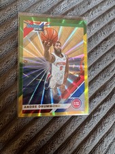 2019-20 Panini Donruss - Andre Drummond #58 Holo Green & Yellow Laser