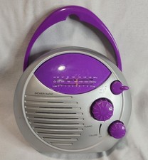 Am/Fm Shower Radio Water Resistant Tested WORKS