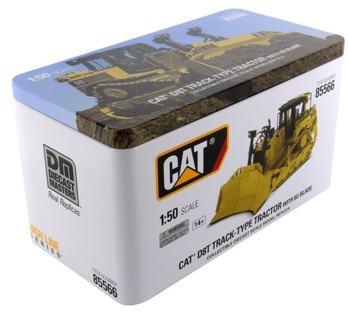 ,DIECAST MASTERS, Toro CATERPILLAR D8T con conductor y caja metálica, 1/50, D... - Imagen 9 de 9