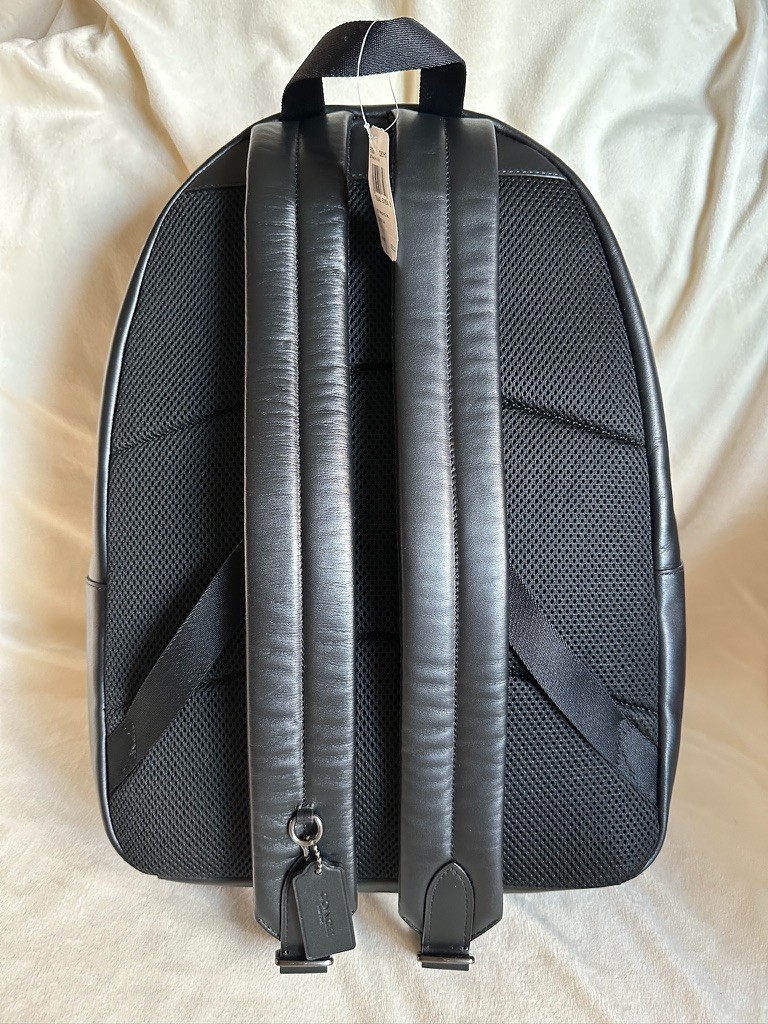 Coach Men’s West Backpack In Signature Canvas With Varsity Stripe **RARE image 5