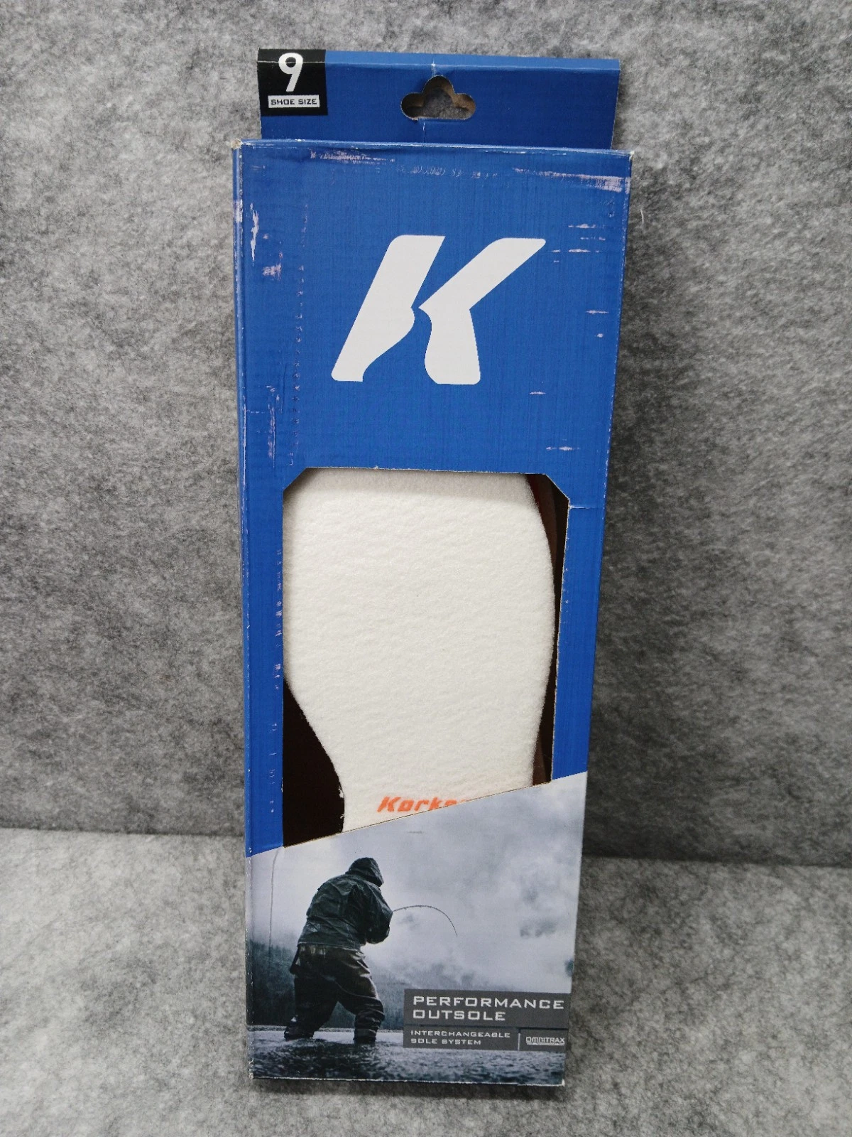 Korkers Omnitrax v3.0 Interchangeable Sole - Felt - Size 9