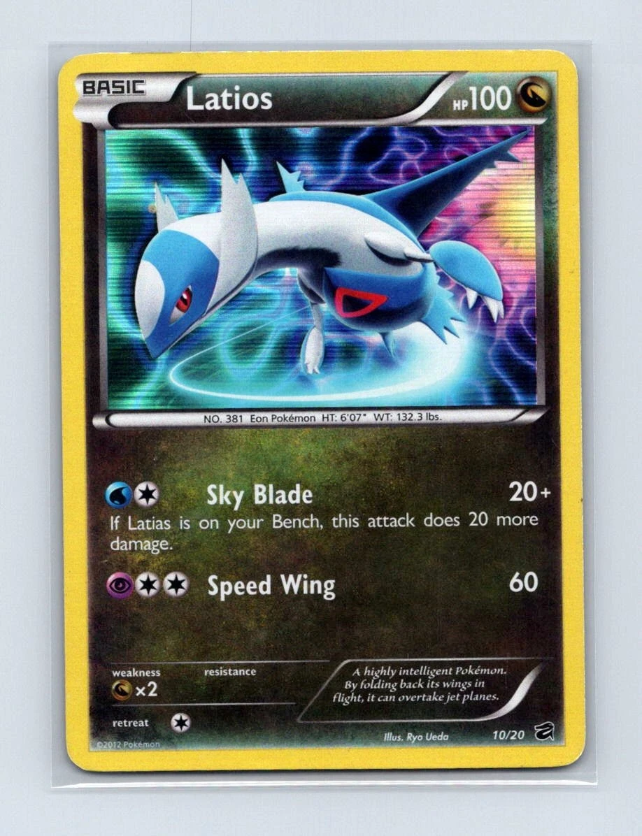 Latios Pokémon TCG Rare Individual Collectible Card Game Cards for