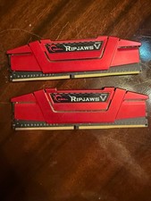 G.Skill RipJaws V 8GB (2x4GB) RAM DDR4 2666mhz F4-2133C51D-8GVR