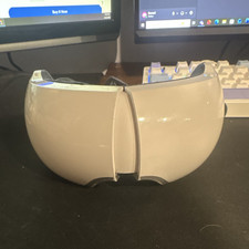 Smart Eye Massager Heated Rechargeable Electric Eye Mask, USB 5V 5W White