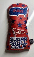 Sugar Skull Golf - 2023 US Open Gator - FW Wood Red W/ Blue Gator Map USA