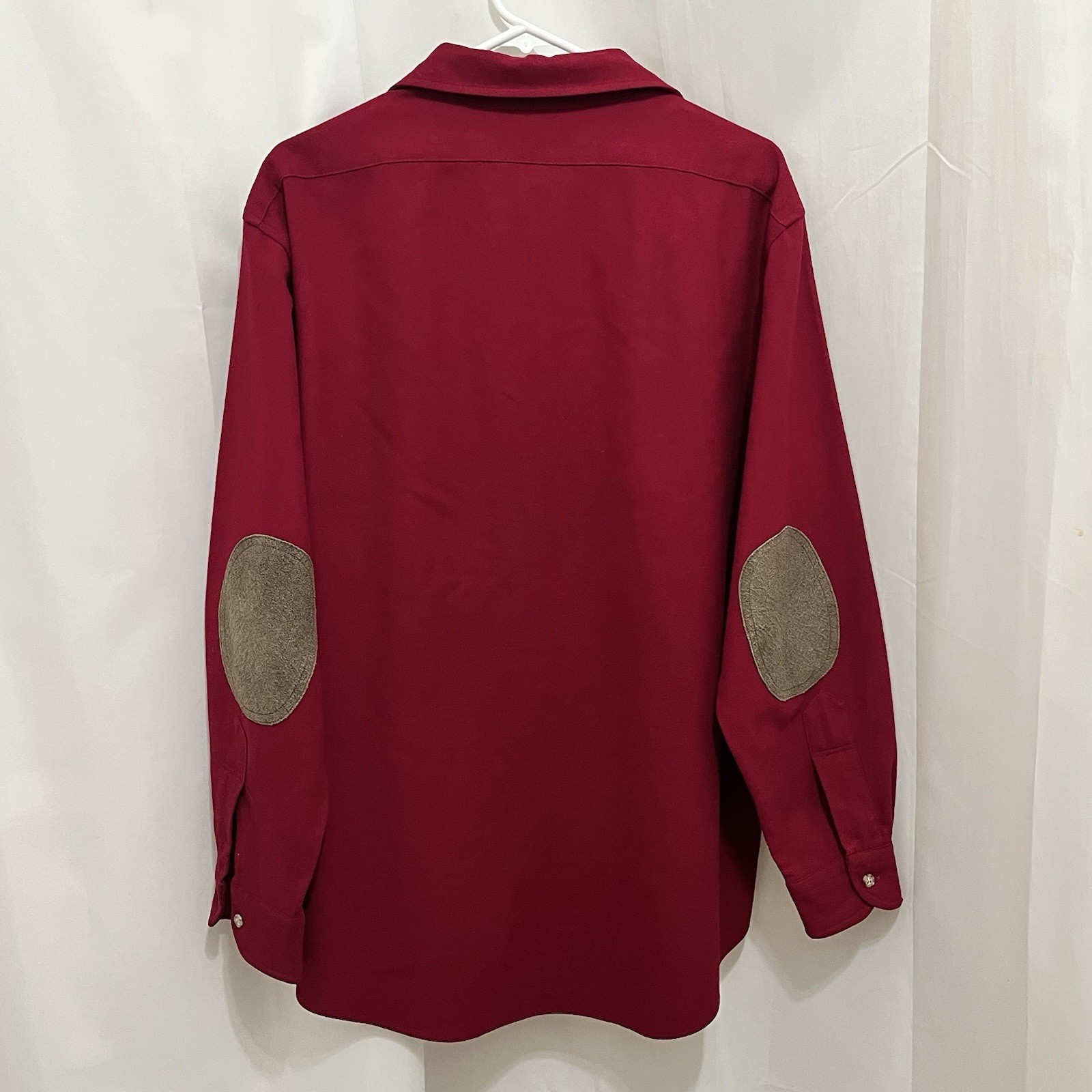 Vtg Pendleton Virgin Wool Button Front Shirt Sz L… - image 2