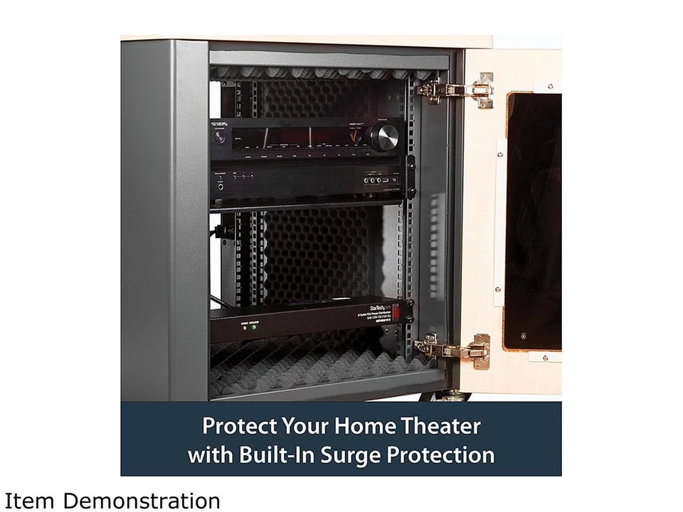 StarTech.com RKPW081915 Rackmount PDU with 8 Outlets with Surge Protection - 19 - Image 3 of 4