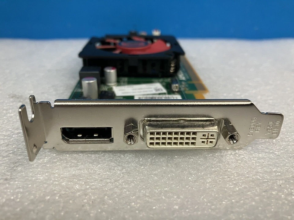 ~ Dell ATI Radeon HD 6450 1GB GDDR3 DVI DP PCIe Low Profile Graphics Card 00WH7F - Image 2 of 4