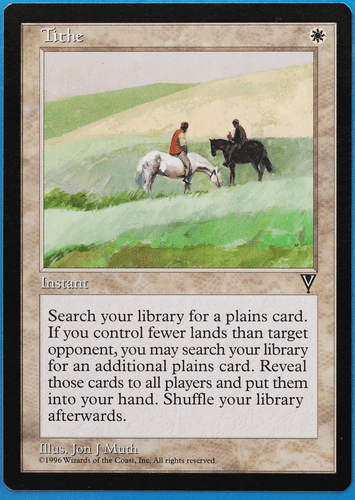 Tithe Visions NM (Rare Reserved List MTG Magic Card) (ID# 506848) ABUGames - Picture 1 of 2