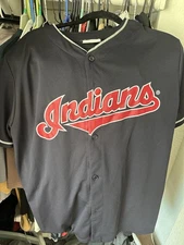 Corey Kluber Cleveland Indians #28 SGA Men’s Size XL Jersey Drug Mart Guardians