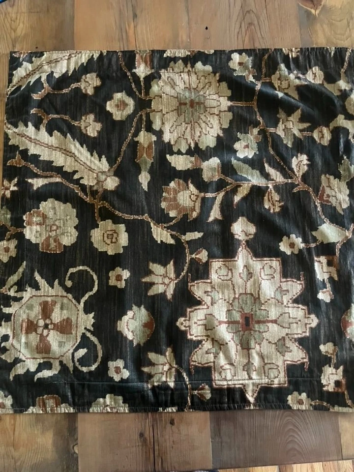 Juego De Dos Fundas Euro Ralph Lauren Harriman De Colección Patrón Floral RARO Foto 2 de 4