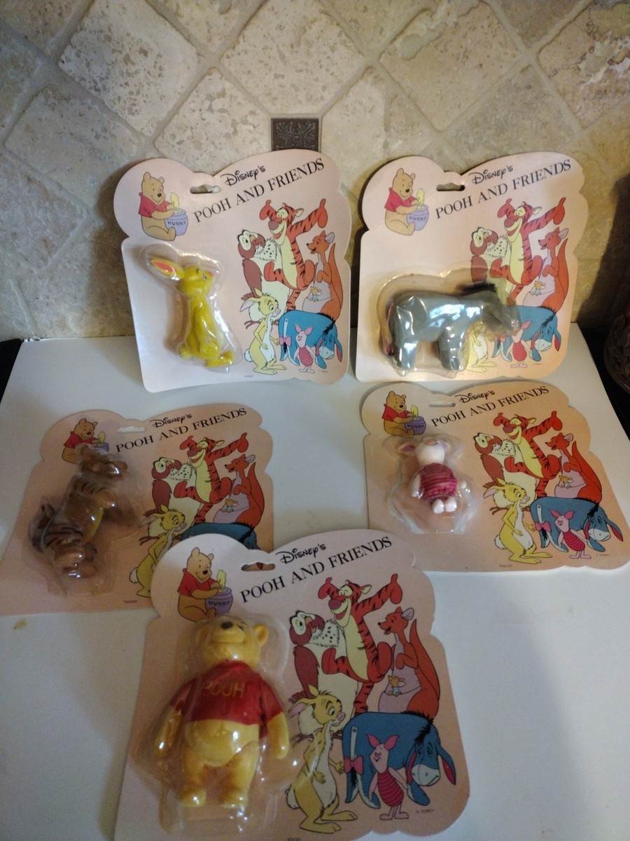 Vintage 1988 SEARS EXCLUSIVE Pooh And Friends 5 FIGURE SET NEW | eBay