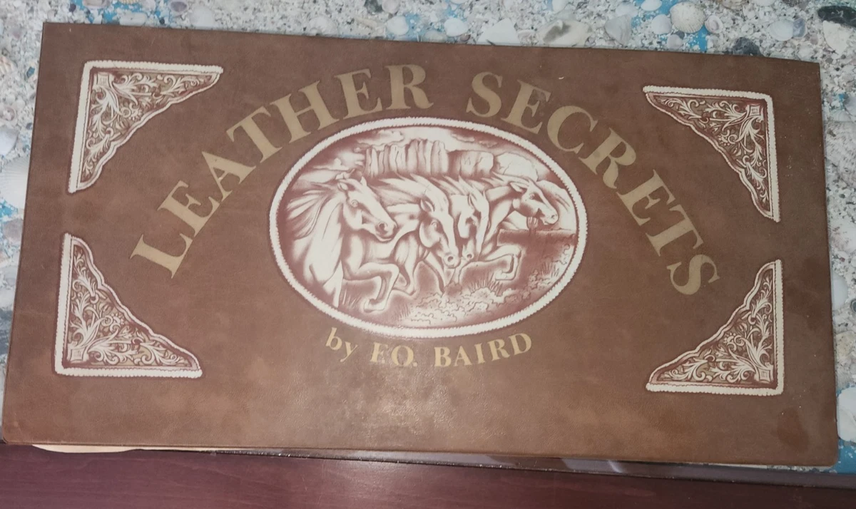 LEATER SECRETS By F.O. BAIRD レザークラフト美品 Leather Secrets By F.O. Baird Vintage 1976 Leather Crafte's