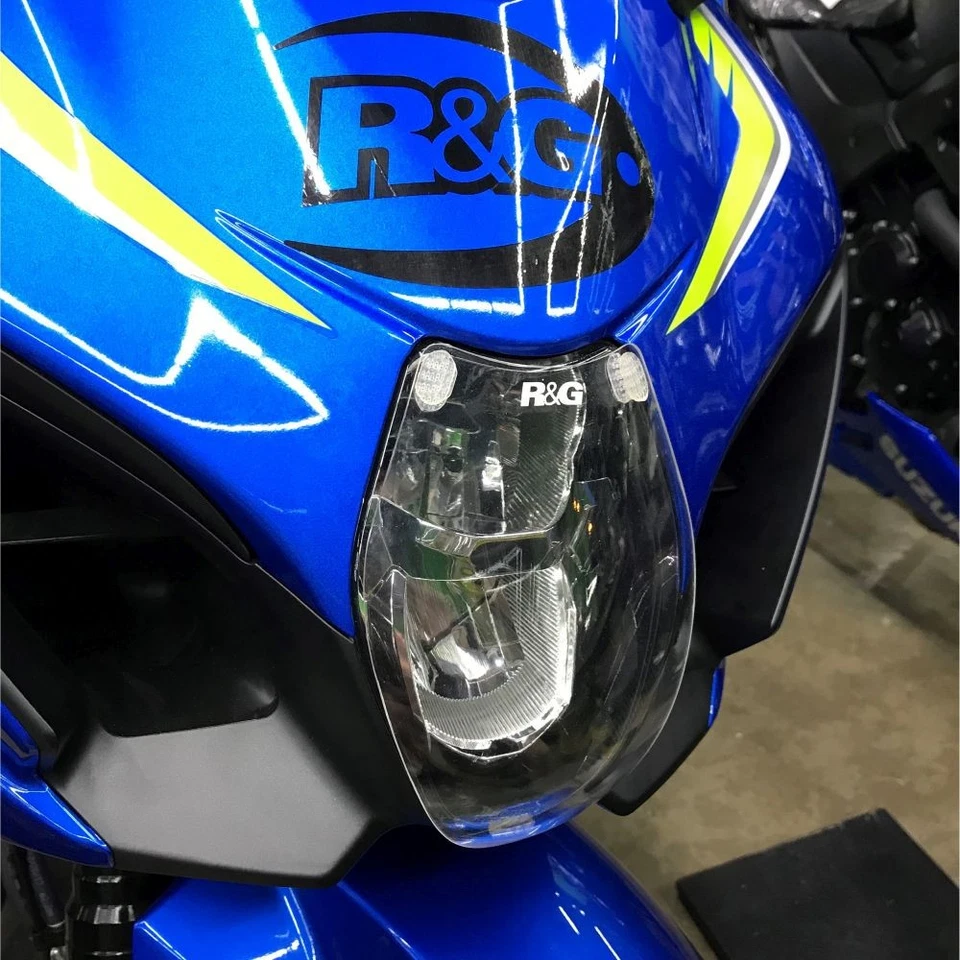 Protector de faros de acrílico transparente R&G Racing para Suzuki GSXR1000 2017-2018 Foto 2 de 2