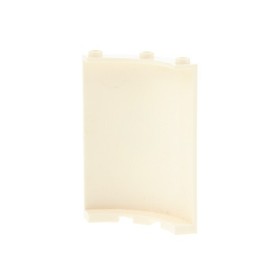 1x Lego Cylinder Quarter 4x4x6 White Sticker Porthole Spongebob 4982 30562pb015