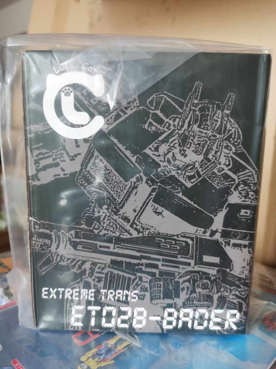 New Lucky Cat Extreme Trans ET-02B OP Prime Black Version Action