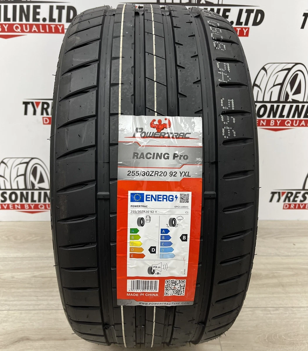 2 X 255 30 20 POWERTRAC 255/30ZR20 92Y XL BRAND NEW AMAZING M+S  