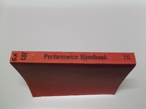 Factory Caterpillar Performance Handbook Edition 21 Oct 1990 - Picture 3 of 8