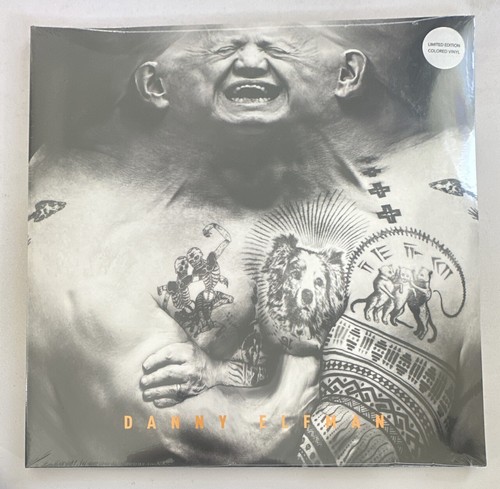 Danny Elfman - Bigger. Messier. White / Orange Vinyl Lp Limited Edition NEW - Picture 2 of 7