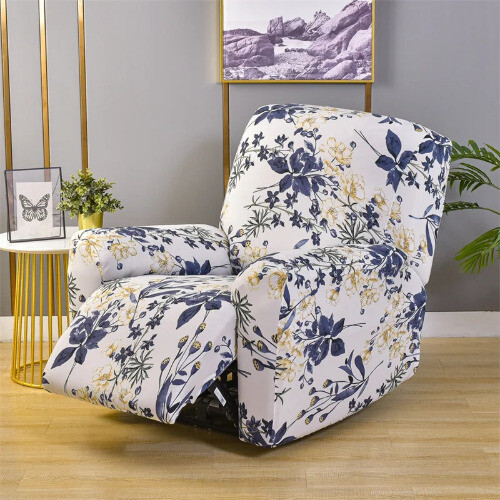 Funda de sofá reclinable elástica de 4 piezas - Imagen 19 de 40