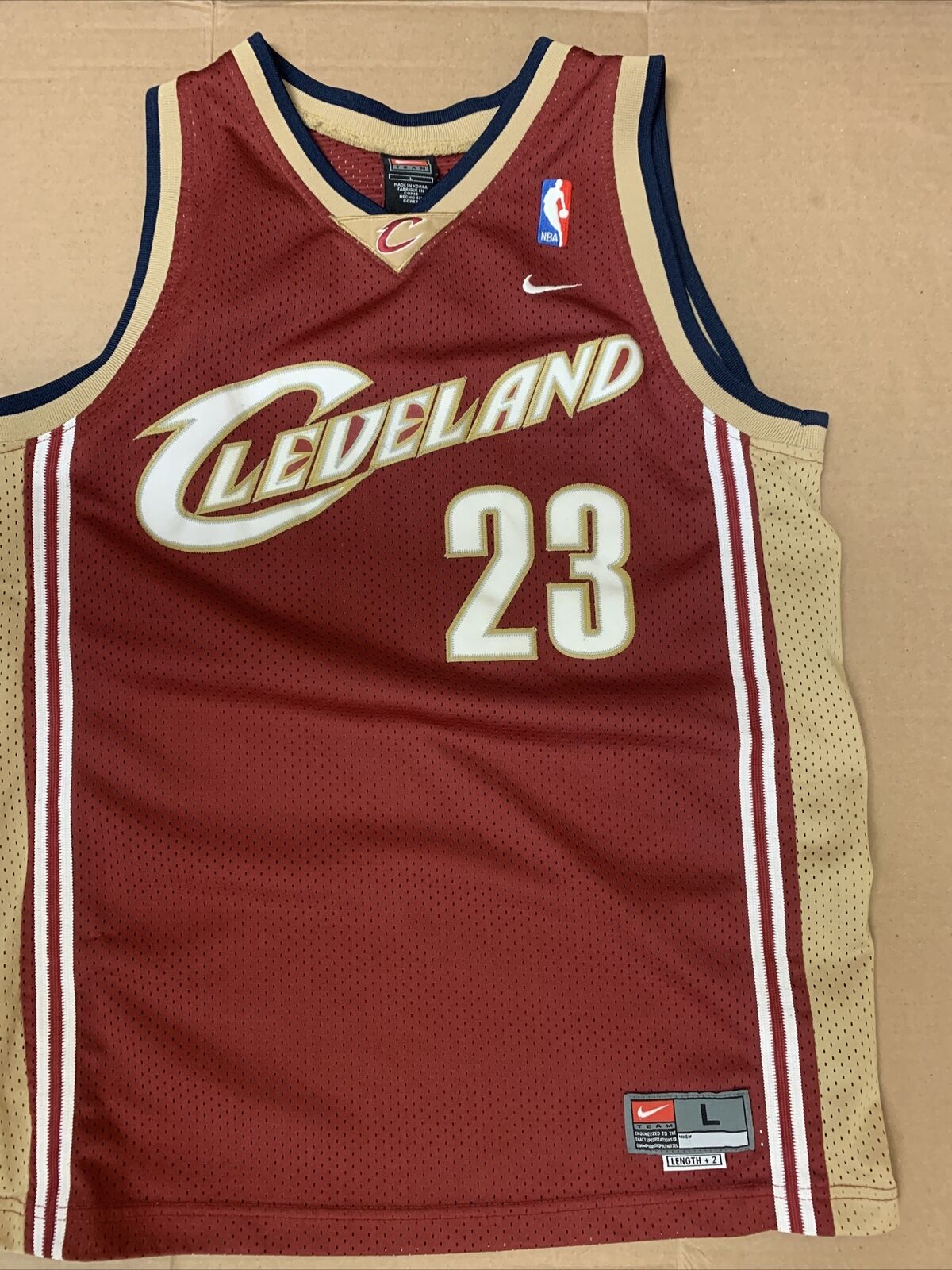 Lebron James Cleveland Cavaliers #23 Youth 8-20 Gray City Edition Swingman Jersey