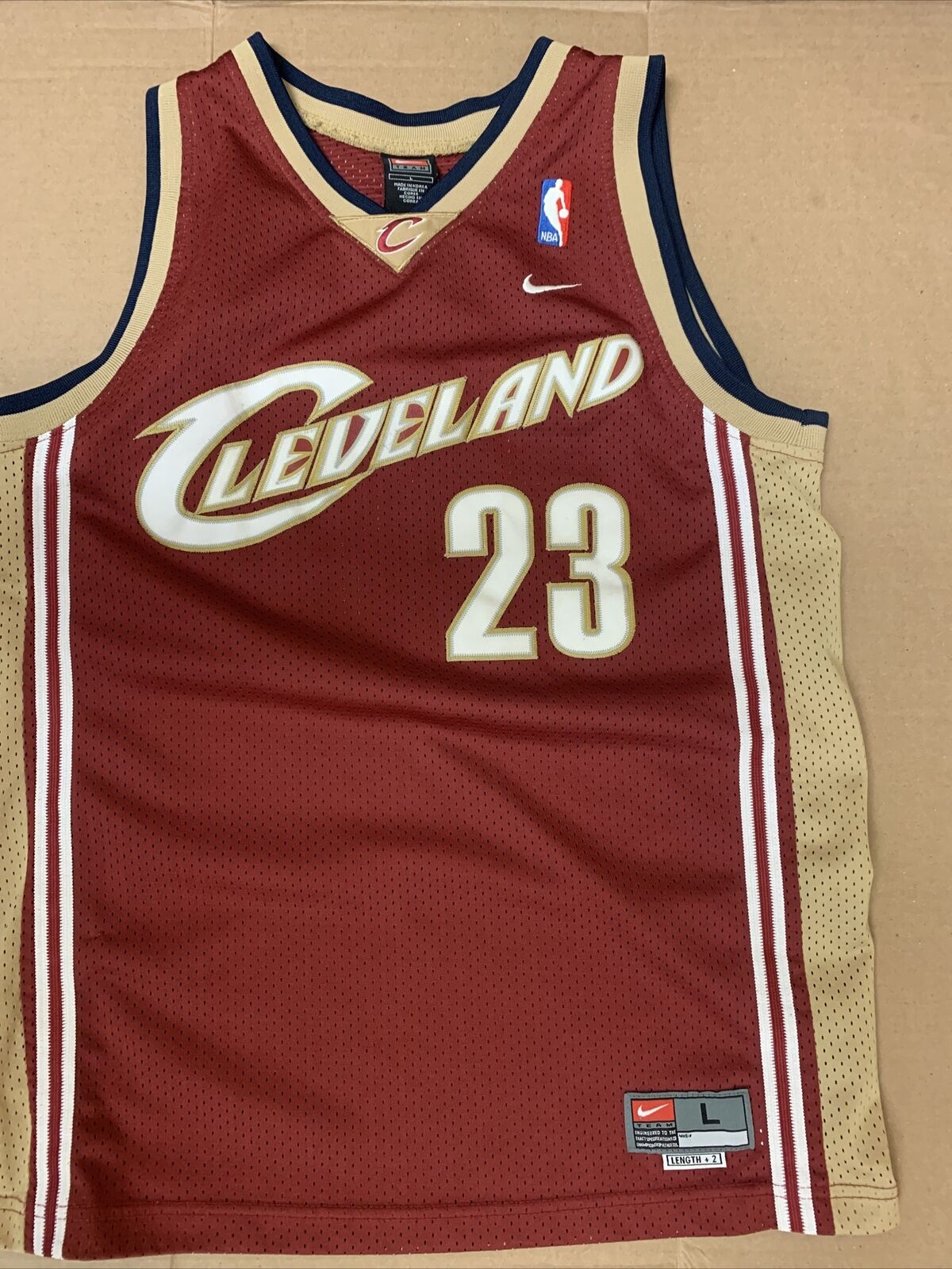 Lebron James Cleveland Cavaliers #23 Youth 8-20 Gray City Edition Swingman  Jersey