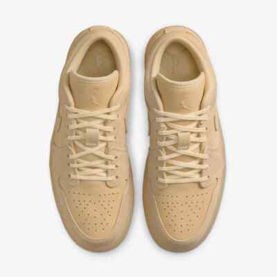New Nike Women's Air Jordan 1 Low Shoes - Pale Vanilla New Nike Women's Air Jordan 1 Low Shoes - Pale Vanilla