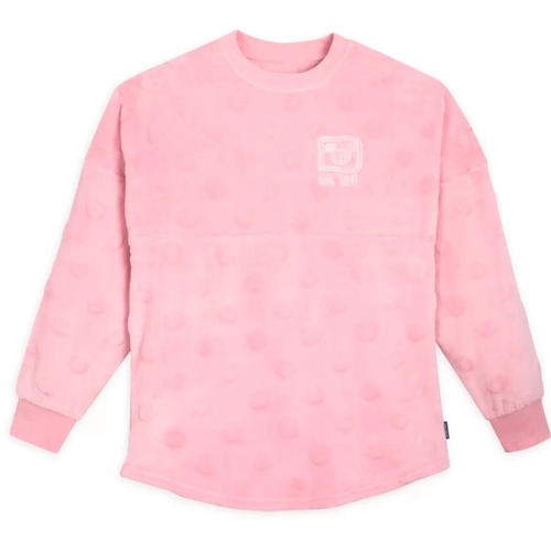 NEW Disney World KIDS 4 / XS Fleece Spirit Jersey Piglet Pink Polka Dots WDW Top