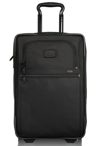 Bagage d'équipage Tumi Alpha 2 United Airlines neuf avec étiquettes en noir 675 $ - Photo 1/17