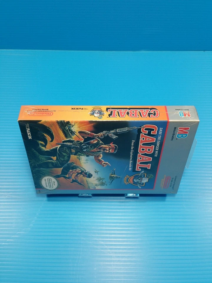 Brand new, Factory Sealed Nintendo NES Cabal game. H-Seam ,Hanger tag! - Image 3 of 4