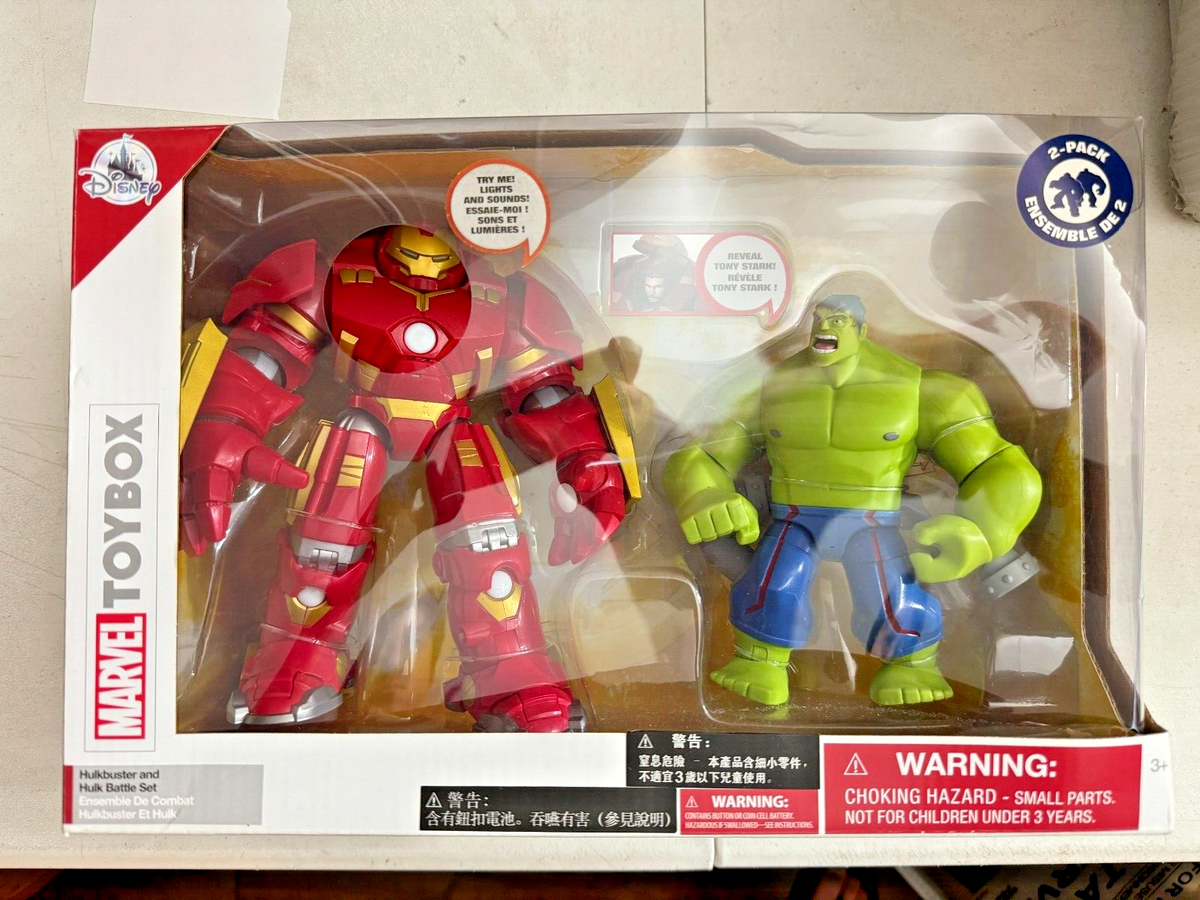Disney Marvel Toybox Hulkbuster & Hulk Action Figure 2-Pack Battle
