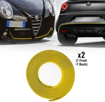 PROFILO BORDINO GIALLO SPESSO KIT ANTERIORE + POSTERIORE ALFA ROMEO MITO
