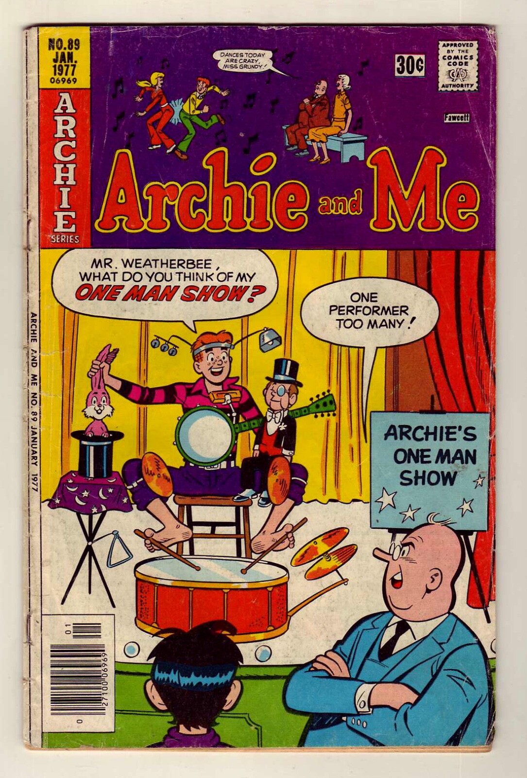 Archie and Me #89 - January 1977 Archie Comics - Good/Very Good (3.0)