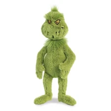 18 Inch Green Mr Grinch Toy Figure Adorable Dr Seuss Christmas Decor