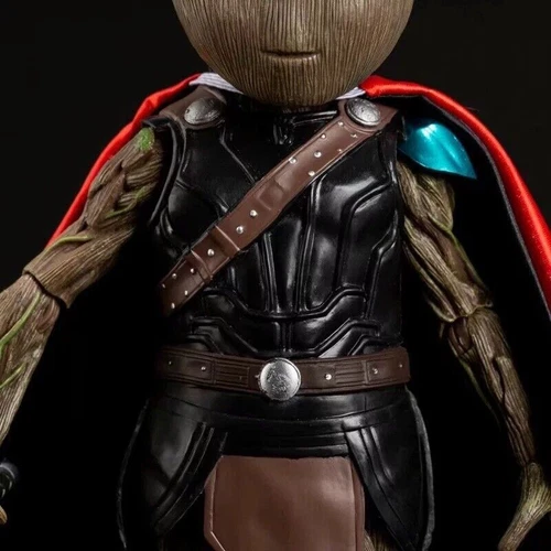 Guardians of The Galaxy Groot Cosplay Thor Action Figure Boxed 10in Toy Gift - Picture 18 of 18