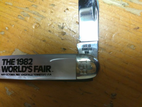 MIB NEW USA VTG 1982 CASE XX 079 WORLDS FAIR 2 BLADE POCKET KNIFE 691 ORIG BOX - Picture 14 of 22