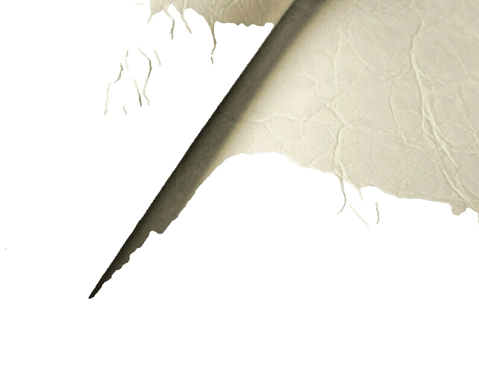 White Faux Leather Solid/Plain Craft Fabrics